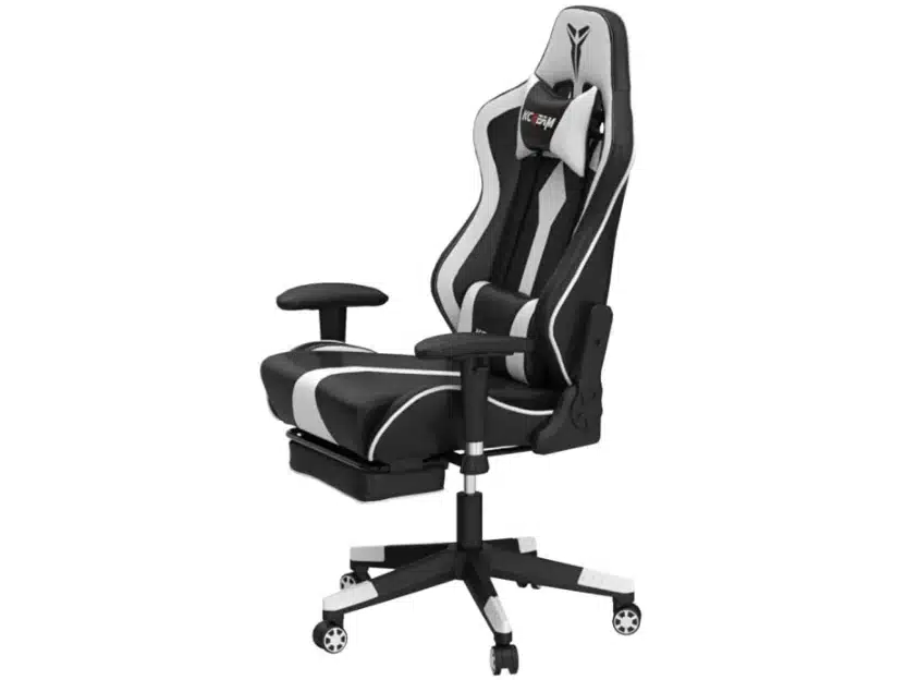KCREAM Gaming chair with footrest